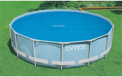 Intex Ηλιακό Στρογγυλό Προστατευτικό Κάλυμμα Πισίνας Διαμέτρου 457εκ.