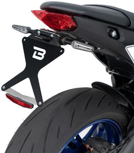 Barracuda Foldable Motorcycle License Plate Holder