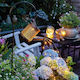 Jiageng Hanging Solar Light Warm White with Photocell IP65