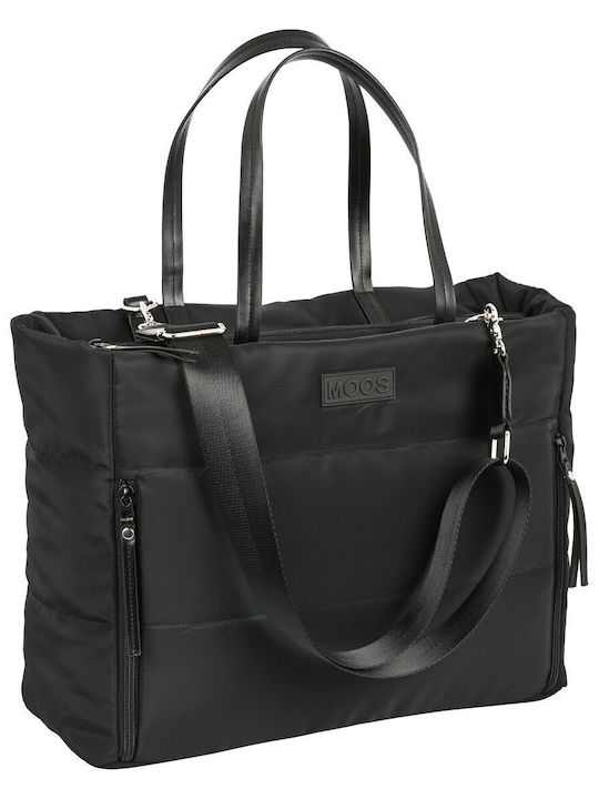 Moos Τσάντα Messenger 14" Μαύρη 390408 Moos Τσάντα Messenger 14" Μαύρη 390408