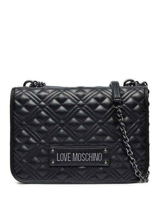 Moschino Damen Tasche Rucksack Schwarz