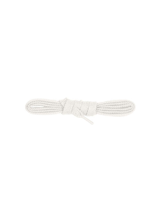 Bergal Laces Flat White 200cm - Shoelaces Flat 180 Centimeters Do Not Untie Color White