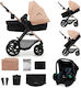 Kinderkraft Moov 2 Бебешка количка 3 в 1 Пясъчн...