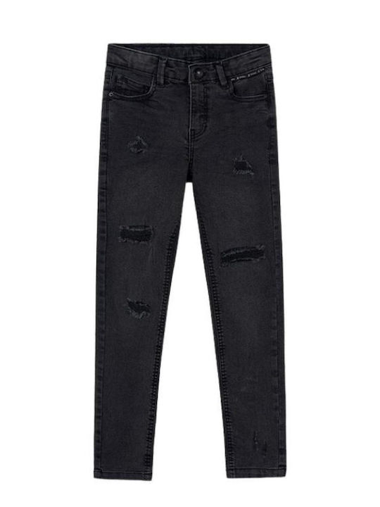 Kinder Schlaghose Jeans Grau