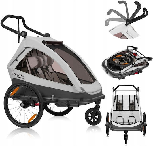Lionelo Cama Baby Stroller Suitable from 6+ Months Gray Stone