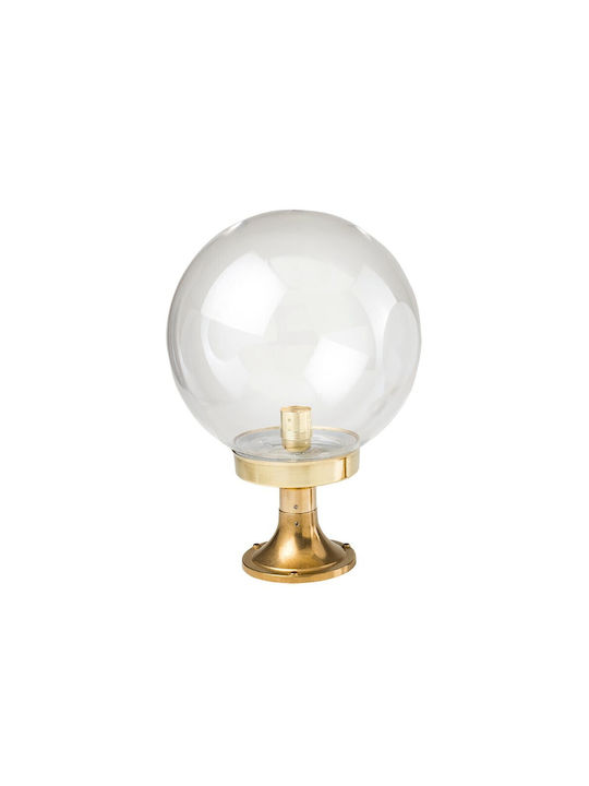 Lido Outdoor Floor Lamp Globe for Exterior Space IP43 Bronze