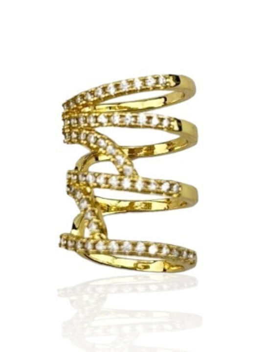Callajewels Обици Cuff с Камъни