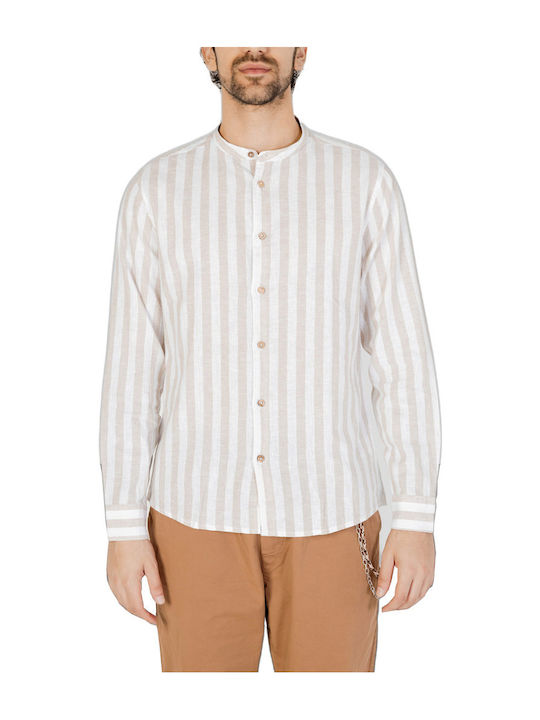 Leinen Hemd Beige