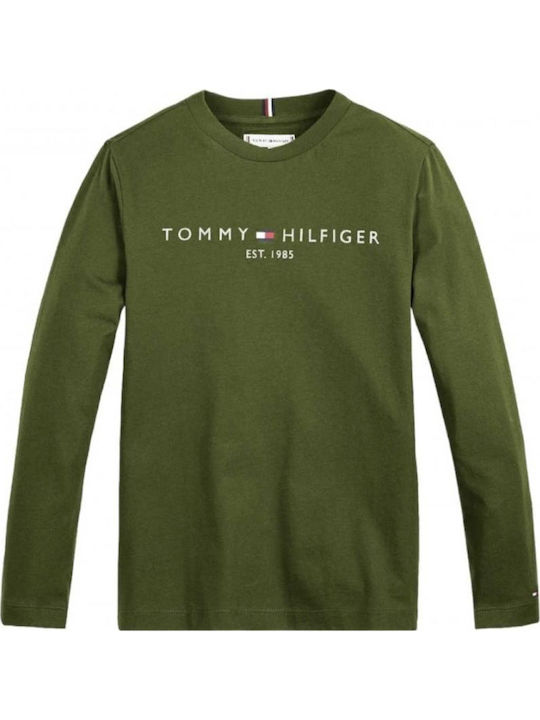 Tommy Hilfiger Παιδική Μπλούζα Μακρυμάνικη Χακί...