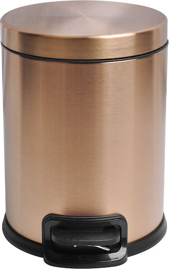 Karag Artemis Inox Καλαθάκι Μπάνιου 5lt Rose Gold Karag Artemis Inox Καλαθάκι Μπάνιου 5lt Rose Gold