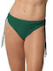 Luna Bikini Slip Pine Green