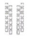 Swarovski Millenia Σετ Σκουλαρίκια Κρεμαστά με Clip με Πέτρες