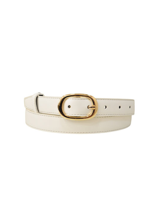 FantazyStores Women's Belt White