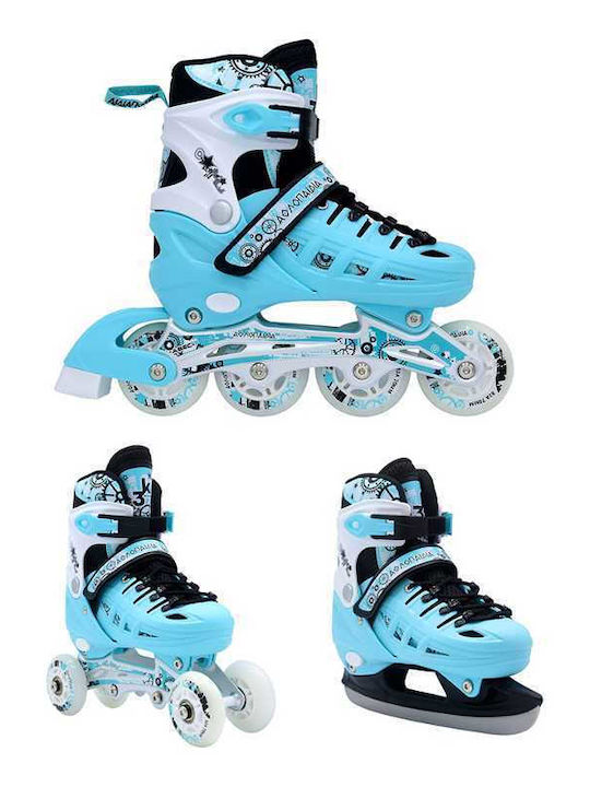 Αθλοπαιδιά Inline / Quad Αυξομειούμενα Rollers ...
