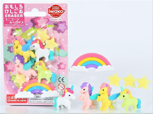 Σετ Γόμες 3d Unicorn Er-bri 067 Iwako