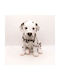 Figurină decorativă din rășină cu câine dalmatian așezat 11 X 14 X 16 cm
