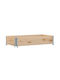 vidaXL Planter Box Wooden Brown 100x50x21.5cm.