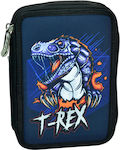 Bmu Double Square Pencil Case T-rex