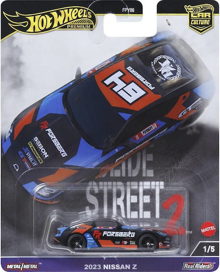 Hot Wheels Premium Car Culture Circuit Legend 2023 Nissan Z Car Slide Street 2- 2023 Nissan Z 1:64 For 3+ Years
