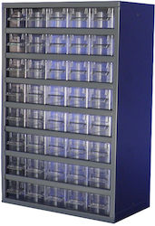 Dimitroulakos Συρταριέρα Εργαλείων Plastic with 40 Drawers W38xD20xH57.5cm Νο 40