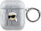 Karl Lagerfeld Karl Head Case Plastic in Silver...