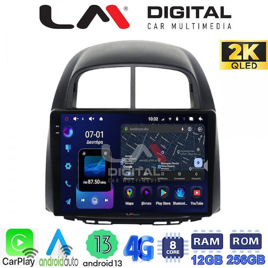 LM Digital Автомобилна Аудио Система (Блутут/USB/WiFi/GPS/Apple-Carplay/Android-Auto)