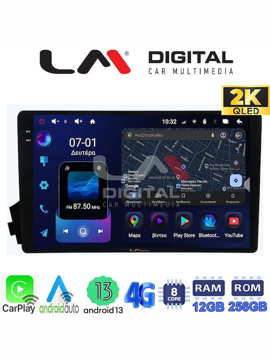 LM Digital Sistem Audio Auto pentru Ssangyong Actyon / Kyron 2006>2015 (Bluetooth/USB/WiFi/GPS/Apple-Carplay/Android-Auto)