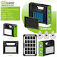 Autonome Photovoltaiksysteme mit 3 Lampen GD-C7