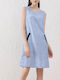 Summer Dress Grey/Ciel