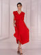 Merribel Merlotina Dress Red