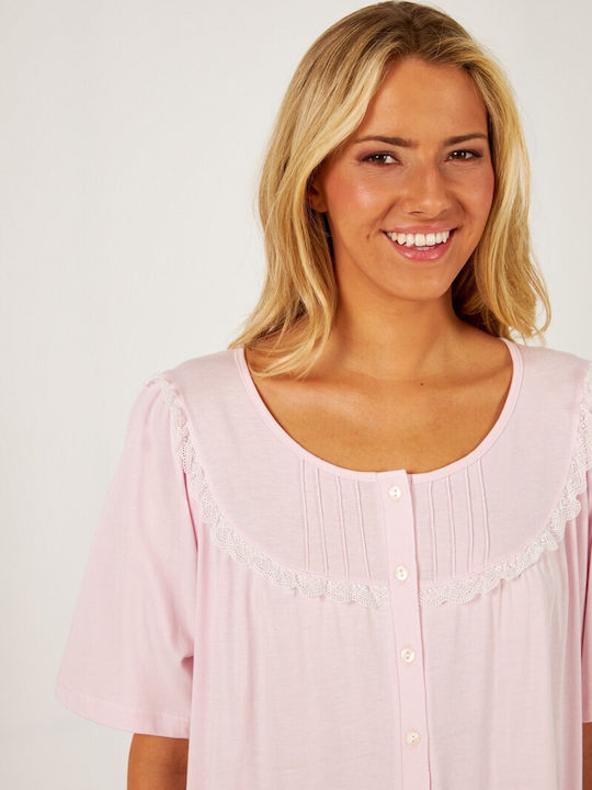 Short-Sleeve Nightgown Harmony 31-304812 Pink