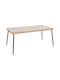 Tisch Stabil Allegra Black 159.5x89.5x72cm