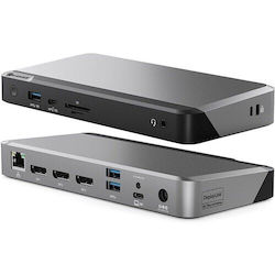 Alogic DX3 USB-C Docking Station με DisplayPort 4K PD Ethernet Alogic DX3 USB-C Docking Station με DisplayPort 4K PD Ethernet