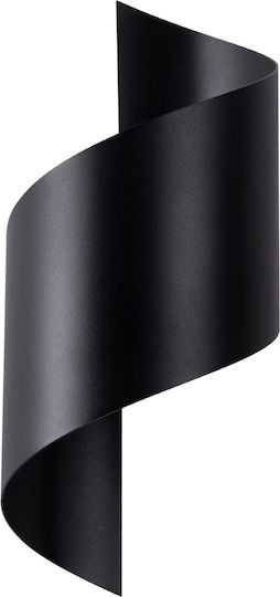 Sollux Leuchte Wand Schwarz 15x13x31cm