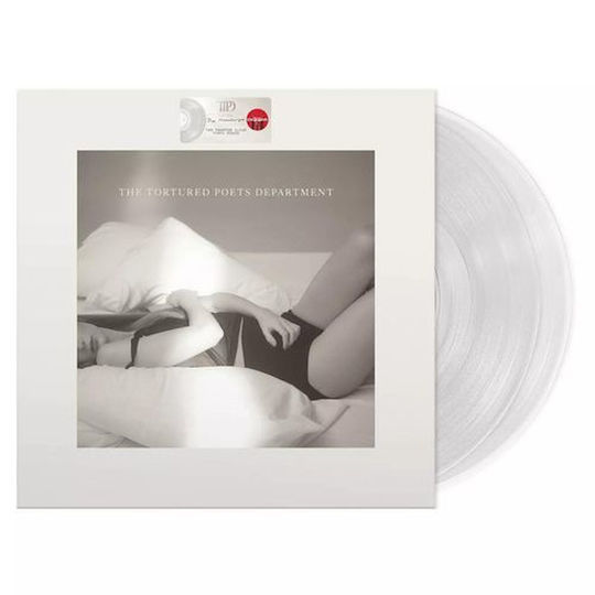 Taylor Swift Taylor Swift - Tortured Poets Department =clear/manuscript= 2xLP Transparent Vinyl
