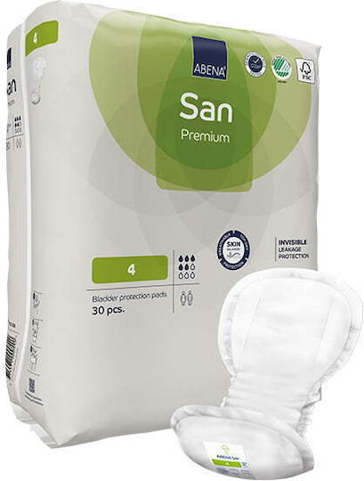 Abena San Premium No 4 Unisex Incontinence Pad Normal Flow 5 Drops 180pcs