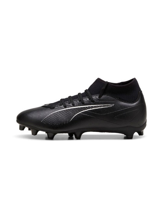 Puma FG/AG Χαμηλά Ποδοσφαιρικά Παπούτσια με Τάπες Μαύρα