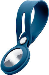 Case Θήκη Μπρελόκ Σιλικόνης για AirTag Blue