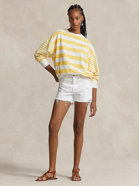 Ralph Lauren Terry Women's Long Sweatshirt Yellow