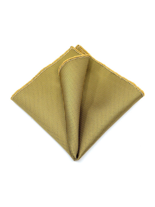 Golden Μονόχρωμο Μαντήλι Τσέπης Γαζί 26*26cm