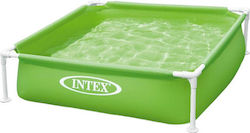 Intex Τετράγωνη Mini Παιδική Πισίνα Φουσκωτή 122x122x30εκ.