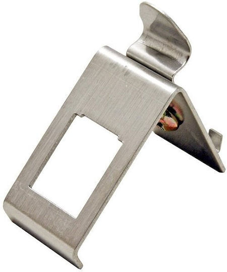 Roline Holder 1x Keystone Din Rail Metal