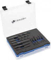 Högert Technik Satz 12 Bohrer HSS für Metall Högert Technik Satz 12 Bohrer HSS für Metall