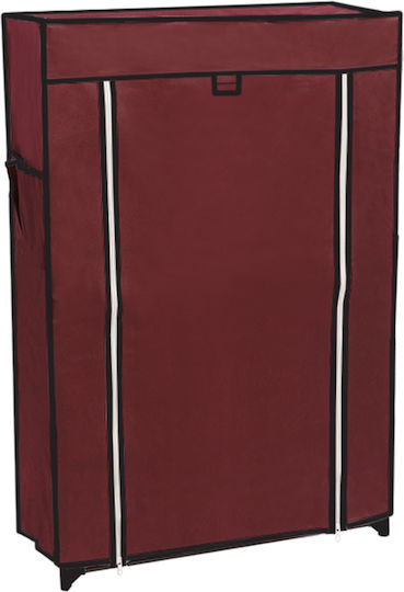 Stoff Schuhschrank 58x28x83cm