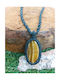 Tiger Eye Macrame Necklace