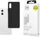3MK Matt Back Cover Σιλικόνης 1.2mm Μαύρο (Xperia 10 VI)