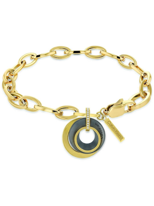 Calvin Klein Bracelet made of Steel Gold Plated