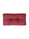 vidaXL Wasserdichtes Sitzbank-Kissen Palette Burgundisch 40x80cm