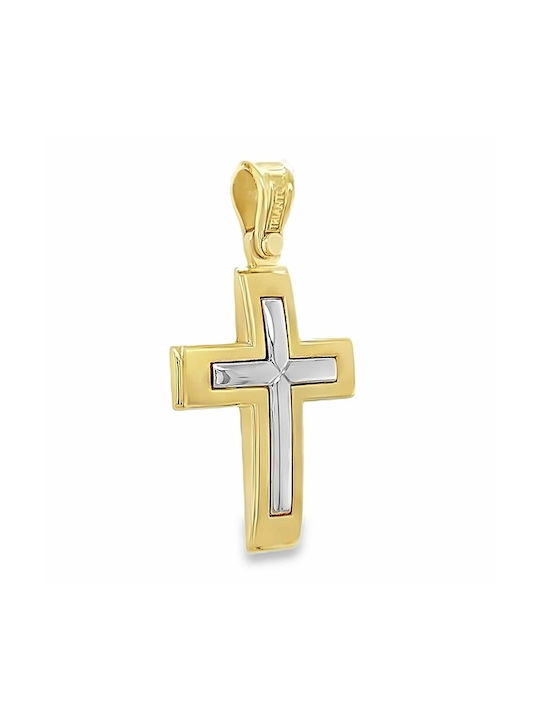 Xryseio Women's Gold Cross 14K