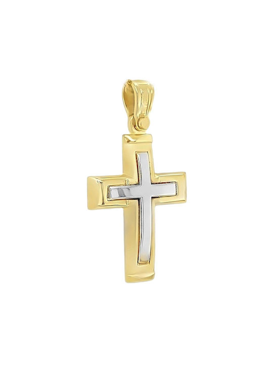 Xryseio Femeiesc Aur Cruce 14K